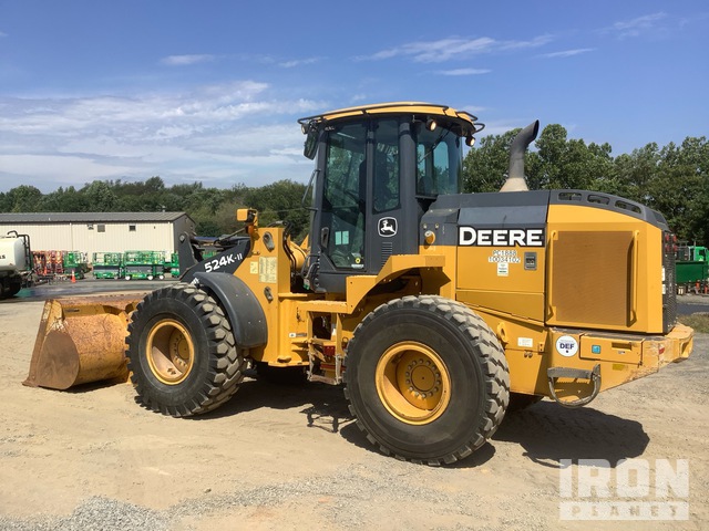 CARGADOR FRONTAL 2018 JOHN DEERE 524KII