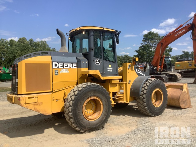 CARGADOR FRONTAL 2018 JOHN DEERE 524KII