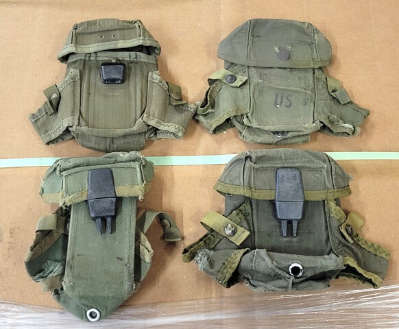 (Apprx: 1,500) U.S. G.I. O.D. M-16 Ammo Pouches