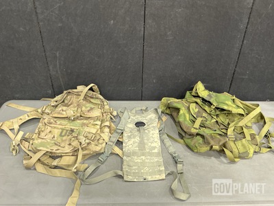 (16) Assault Packs, (6) Electronic Communications Cases & Assorted Items