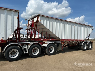 2008 Lode King Super B-Train Pup Grain Trailer
