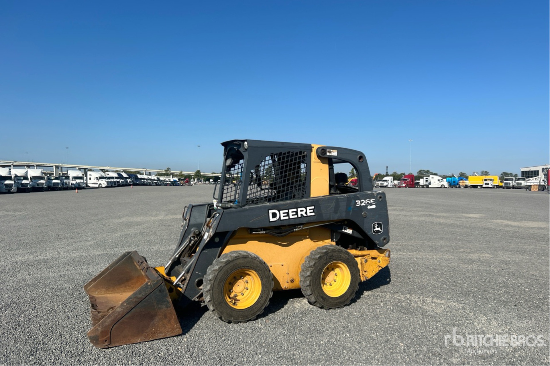 2014 John Deere 326E Skid Steer Loader