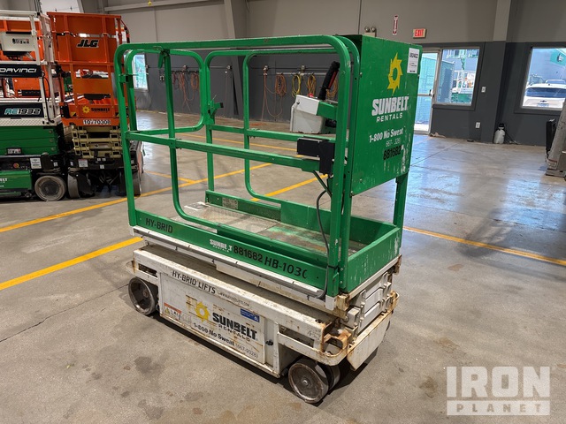 ELEVADOR TIJERA 2016 HYBRID HB1030
