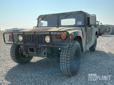 2001 AM General M1097A2 HMMWV 2 Door Soft Top w/Truck Body