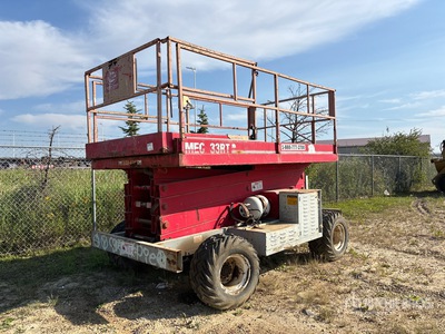 MEC 33RT Dual Fuel Elevador de tijera