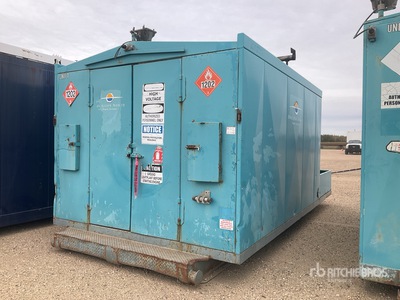 1996 Stamford 50 kW Skid-Mounted Dual 発電機セット (250-749 kw/310-950 kva) (Inoperable)