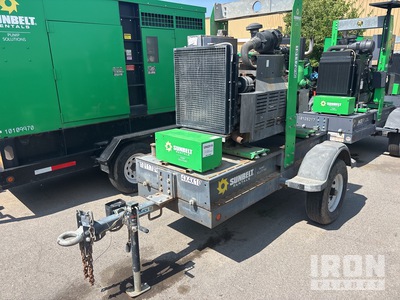2018 Atlas Copco PAS100HF Trailer-Mounted Bomba de agua (Inoperable)