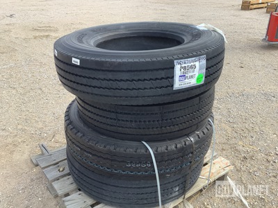 (4) Michelin 11R22.5 Tires