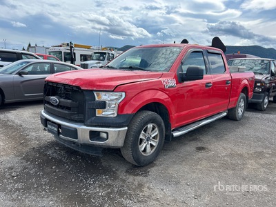 2016 Ford F-150 XL XLT 4x4 Crew Cab Pickup