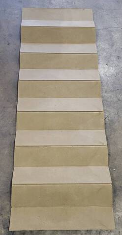 (126) USMC Coyote Therm-A-Rest Accordion Foam Improved Sleeping Mat Pad