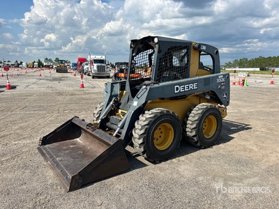 2014 John Deere 332E Two-Speed Skid Steer Loader