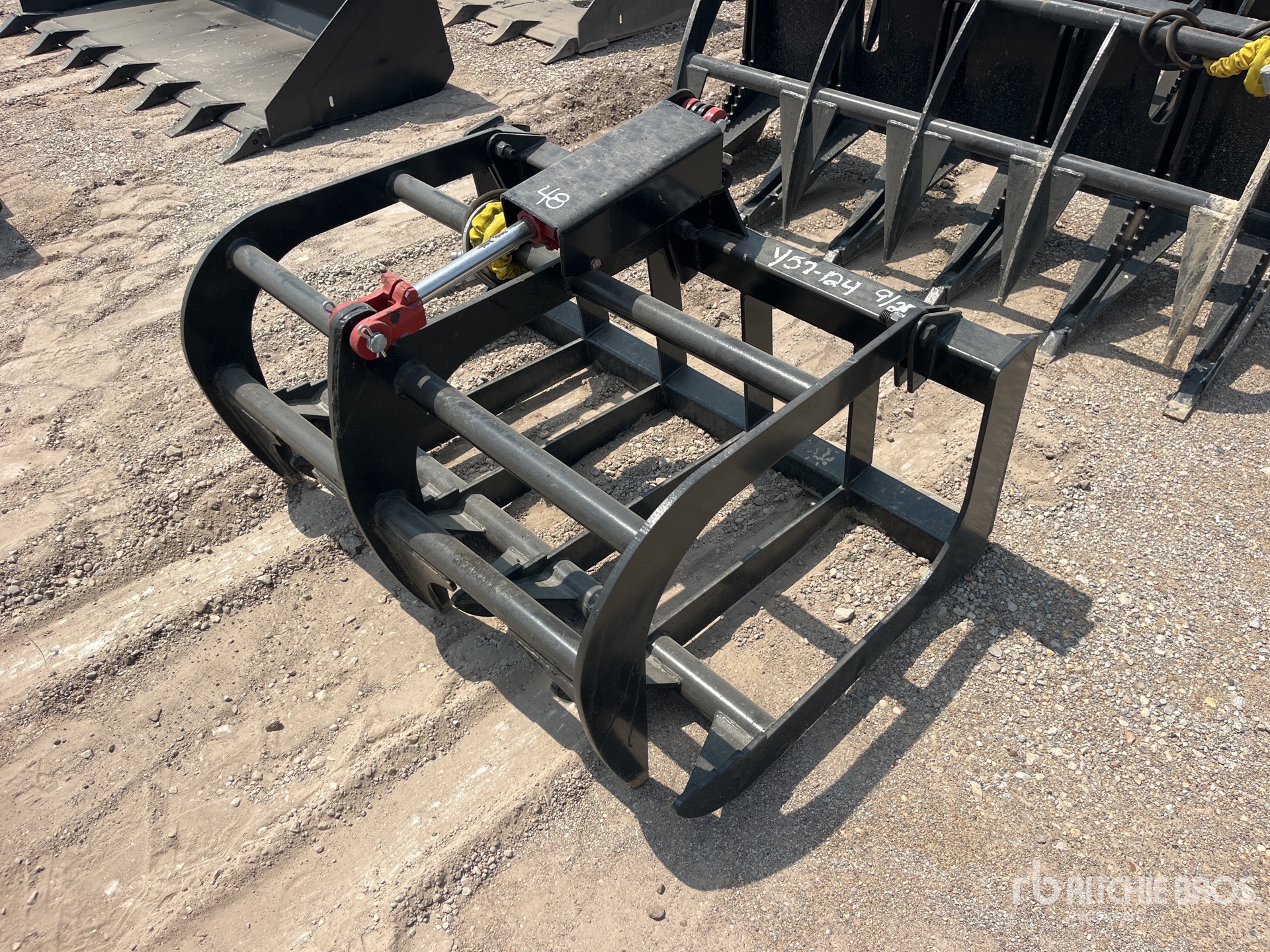All-Star 48 in Root Skid Steer Grapple (Unused)