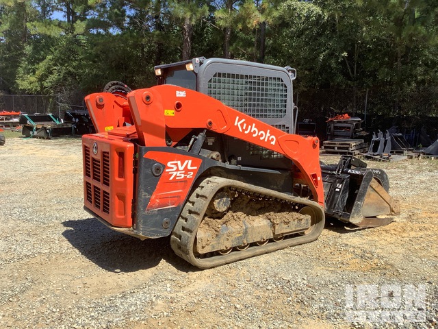 MINI CARGADOR SOBRE ORUGAS 2023 KUBOTA SVL752HFWC
