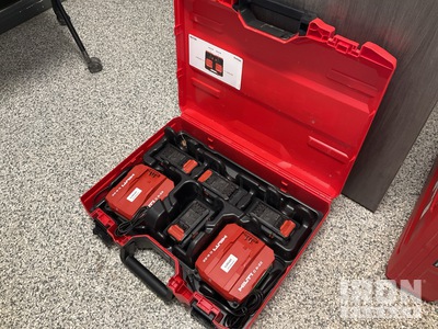 2023 Hilti B22/C (XL) 2 x C 6-22 Chargers & 4 x 22-170 batteries - Fits Hilti