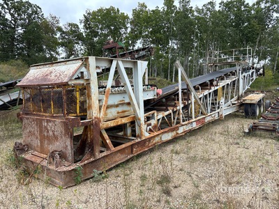 Kolman 42 in x 60 ft Portable Radial Stacking Transportador