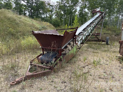 24 in x 60 ft Portable Radial Stacking Conveyor