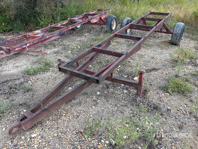 18 ft x 35 in S/A Transport Remolque de troncos