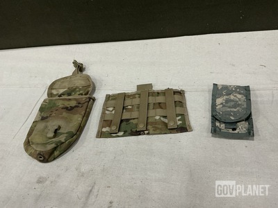 (370) M4 Two Mag Pouches, (25) Entrenching Tool Carriers & (16) Ammo Mag Pockets