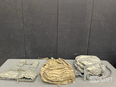 (30) Load Carriers, (8) Medic Sets, (6) Assault Packs & Assorted Items