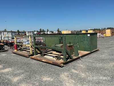 Quantity of (2) Gaso Skid-Mounted Triplex Pump w/Water Tank