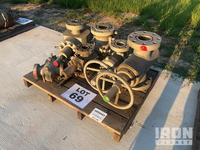 KF Quantity of (6) Valves Equipo de taller de maquinas para yacimientos petroliferos