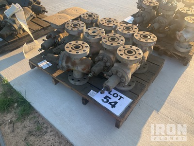 Quantity of (9) Gate Valves