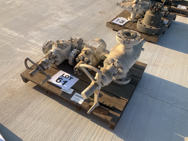 Quantity of (3) Gate Valves