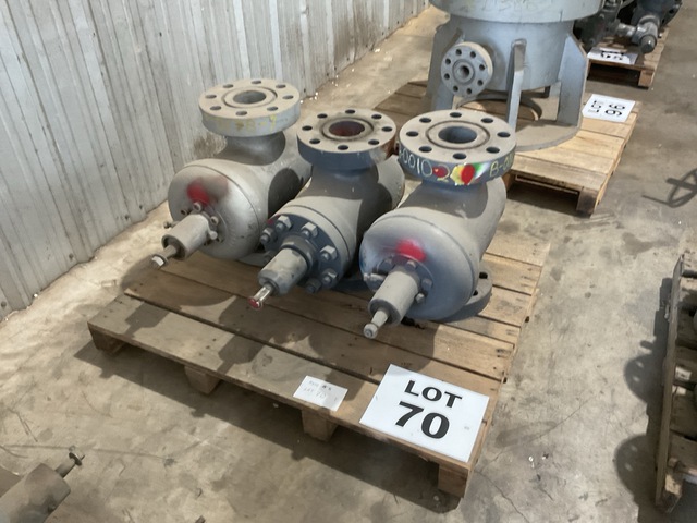 Quantity of (3) Gate Valves