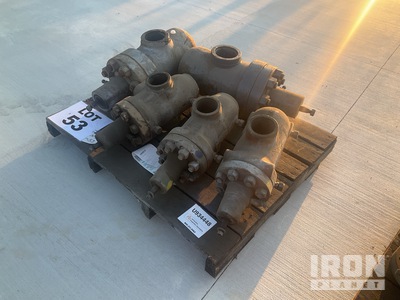 Quantity of (5) Screw Valves Equipo de taller de maquinas para yacimientos petroliferos