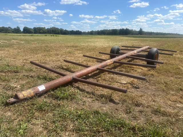 S/A Round Bale Hay Trailer