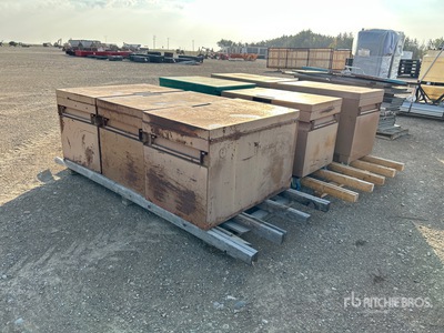 Quantity of (7) 30 in x 48 in Job Site Box