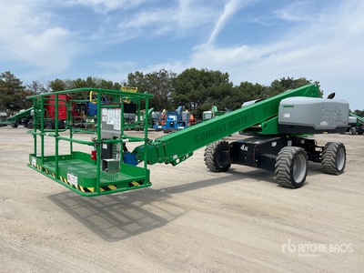 2018 Genie S60X 4WD Diesel Telescopic Boom Lift