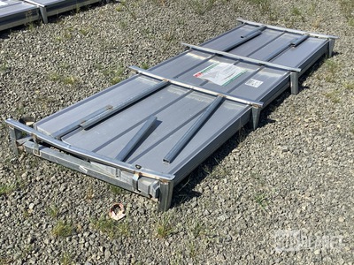 (100) Piece Lot of 10' Long Corrugated Steel Panels