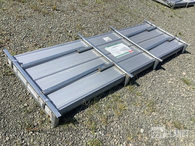 (100) Piece Lot of 10' Long Corrugated Steel Panels