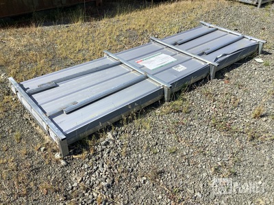 (100) Piece Lot of 10' Long Corrugated Steel Panels