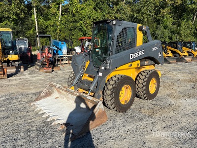 2017 John Deere 332G Two-Speed Skid Steer Loader