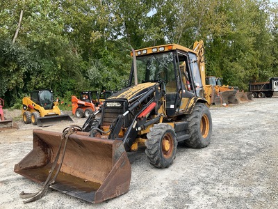 1999 Cat 416C 4x4 を見 Backhoe Loader