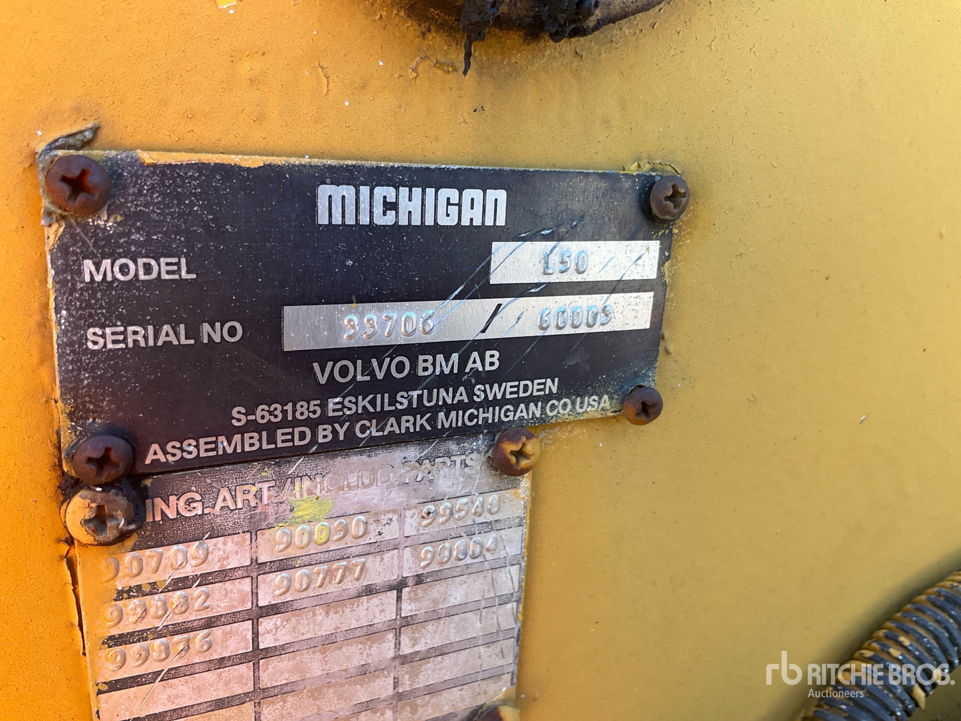 1995 Volvo L50 جرافة