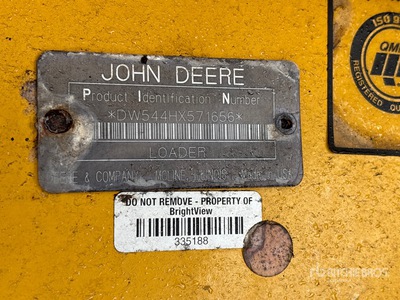 1999 John Deere 544H Wheel Loader