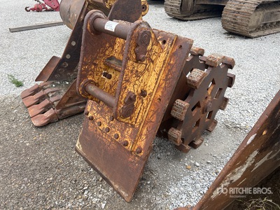 Cat 35 in Rueda de compactacion para excavadora