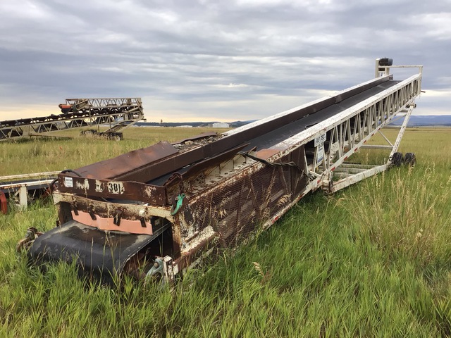 Fab Tec 48 in x 70 ft Portable Radial Stacking Conveyor