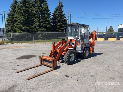 1991 Kubota R410 Retroexcavadora
