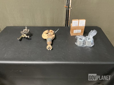 (38) Filter Elements, (2) Pintle Hooks, (1) Pump Assembly & Assorted Items