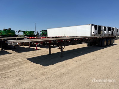2008 Doepker 53 ft Tri/A Flatbed Trailer