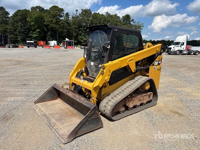 2018 Cat 249D Chargeuse sur rails compacte