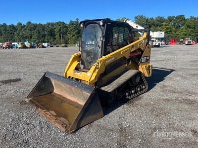 2016 Cat 257D Two-Speed High Flow Oruga cargadora compacta