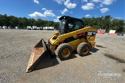 2016 Cat 246D Two-Speed High Flow XPS Minicargadora