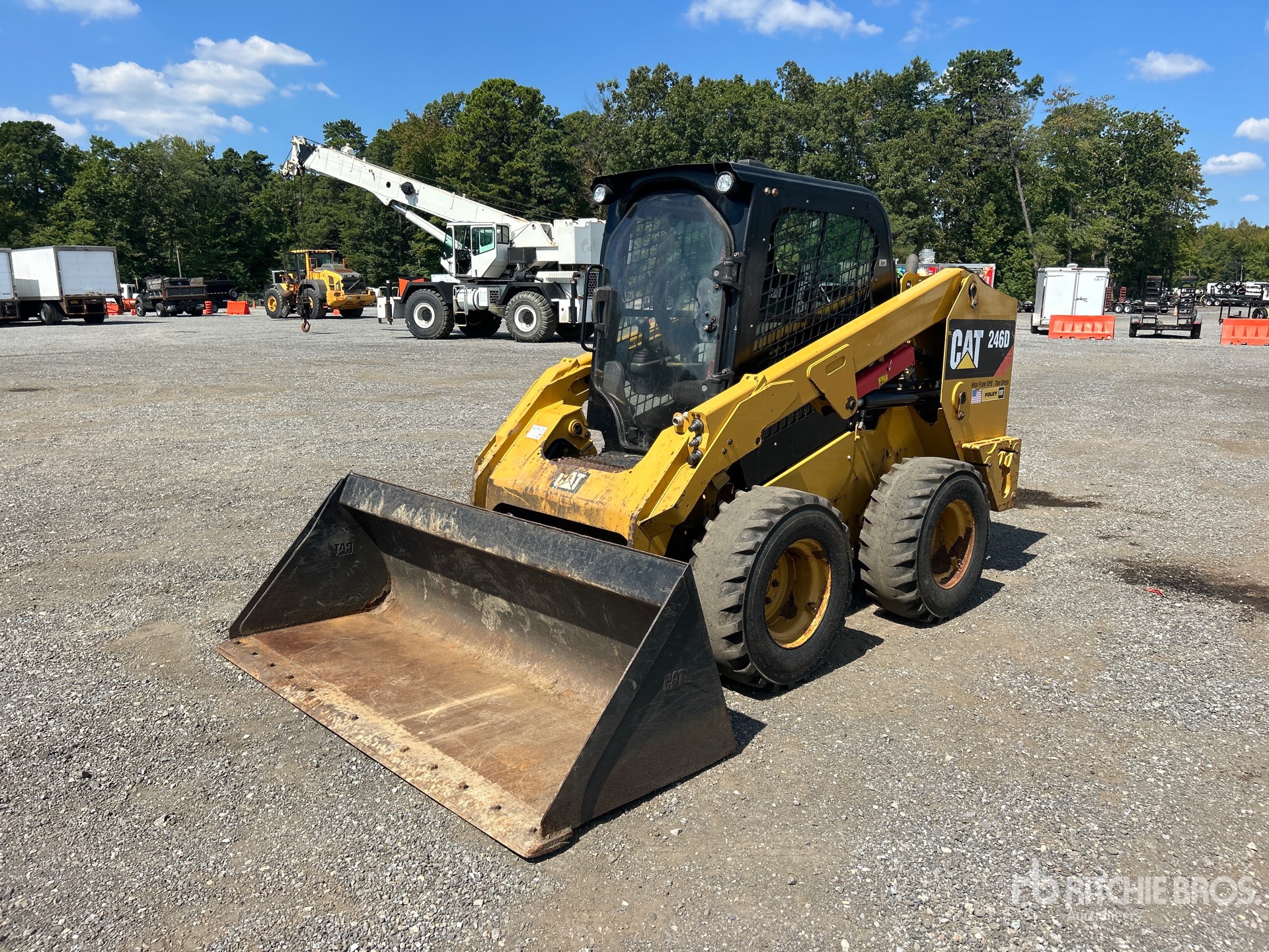 2016 Cat 246D Two-Speed High Flow XPS Kompaktlader