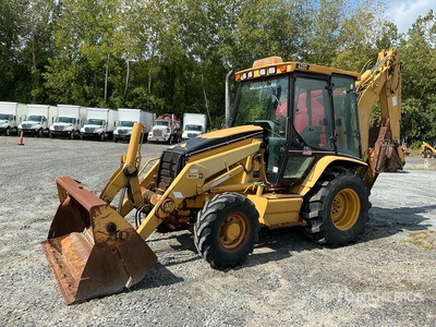 2003 Cat 420D 4x4 لودر خلفي