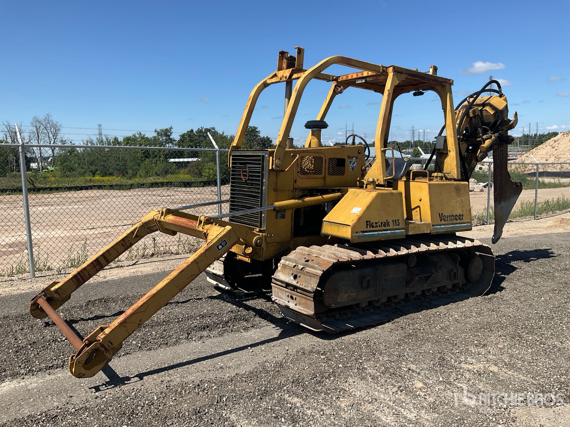 1997 Vermeer Flex Track 115 Tracked Kabelpflug